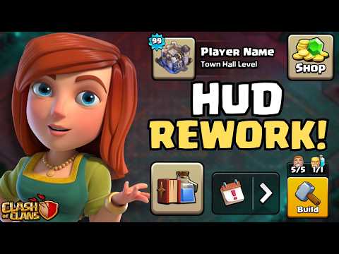 NEW Builder Menu and HUD Rework EXPLAINED! (Clash Of Clans)