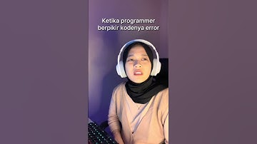 Ketika programmer berpikir kodenya error