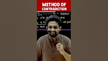 Method Of Contradiction In Mathematics
