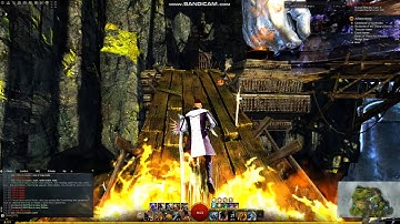 Guild Wars 2 Cliffside fractal (almost) full skip with no tonics