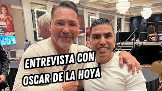 Entrevista con Oscar de La Hoya y Piolin