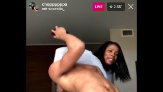 NLE CHOPPA LETTING HIS ADHD LOOSE AND GETTING HIS ASS WHOOPED BY MOM 😂😂😂
