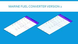 Marine application - Marine Fuel Converter Version 2 (for android) screenshot 4