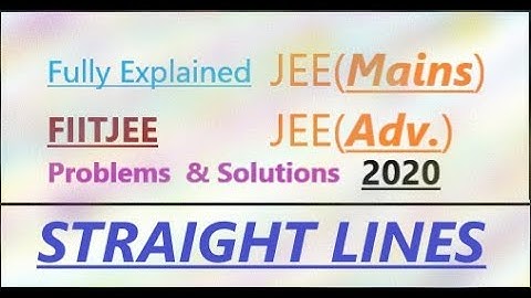 Coordinate Geometry: ANGLE BETWEEN TWO STRAIGHT LINES,DISTANCE BETWEEN LINES #3