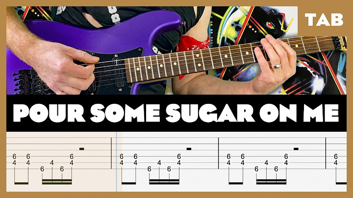 Pour Some Sugar on Me Cover version - Cover performance video thumbnail