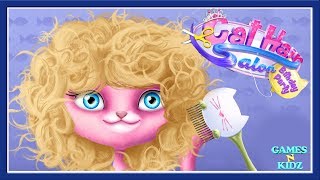 Fun Animals Kitten Care - Girls Play Dress Up Cat Hair Salon - Kitty Hair Care Kids Game screenshot 3