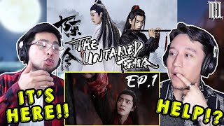 THE UNTAMED EP.1 (陈情令) | REACTION | WE'LL NEED SOME HELP...