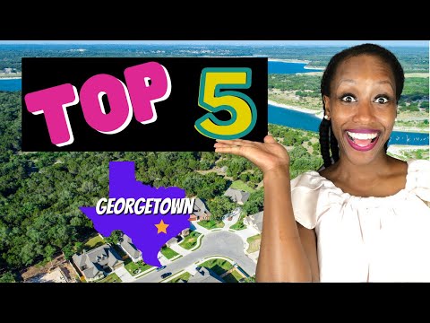 Top Neighborhoods in Georgetown, Texas