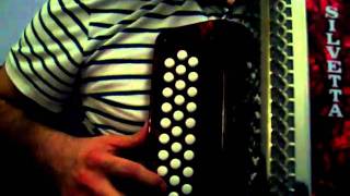 Video thumbnail of "Eres polvo y nada mas, acordeon instruccional."