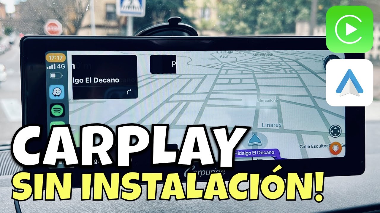 Inalámbrico Apple Carplay Android Auto, Pantalla 7 Pulgadas Monitor HD IPS  Táctil Portátil Radio Coche Bluetooth Manos Libres Mirror Link, Cámara  USB/AUX/TF/EQ, Pantalla Carplay Coche Sin Instalación : :  Electrónica