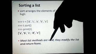 Unit 5: Lecture 8: Data Structures in Python