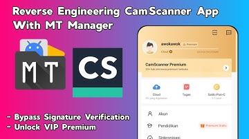 Reverse Engineering CamScanner App With MT Manager