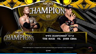 The Rock vs John Cena