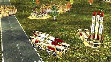 GLA TOXIN vs GLA Truck GIANT ROBOT EDITION v 1.002 MOD C&C Generals Zero Hour