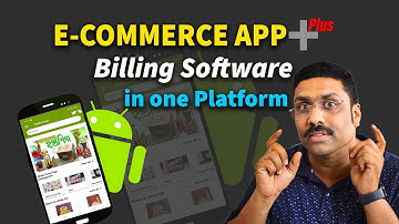 BILLING SOFTWARE WITH E-COMMERCE APP -ENGLISH VIDEO 2023