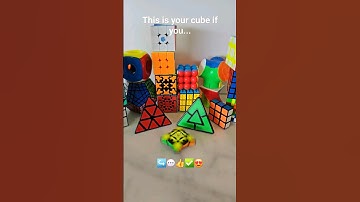 This is your cube if you scroll #shorts #rubikscube #viral #trending #cube #trend #youtubeshorts