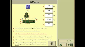 How to Set Measurements and Offsets for Planting on a John Deere 2630 Display