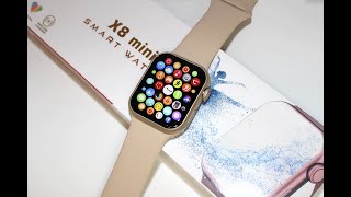 Х8 Мини Бежевые лучшие ТОП 41мм Apple Watch