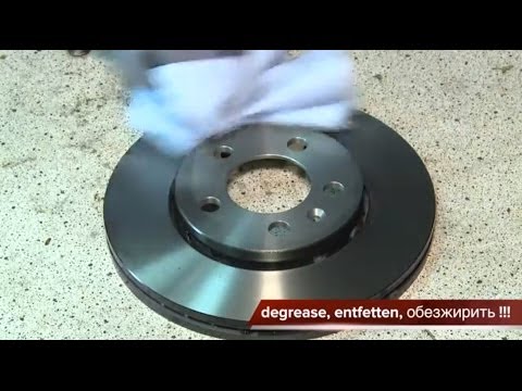 [ VOLKSWAGEN POLO ] Замена передних тормозных колодок и дисков. How to Replace Disc Brakes.