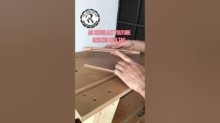 Tongue and groove joint with MDF / AR DIY WOODWORK 👍👍👍