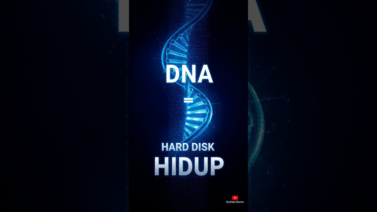 DNA KITA = HARD DISK HIDUP 💽🧬 | Fakta Sains Gila yang Nyata!