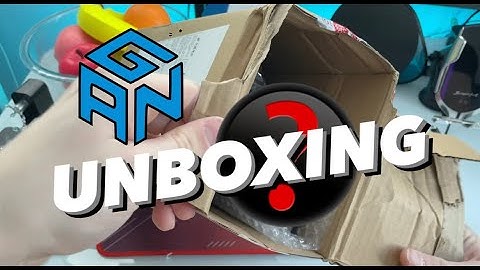 GAN UNBOXING - First look at Gan Smart Timer