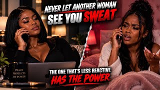 Never Let A Woman See You Sweat Behind A Man
