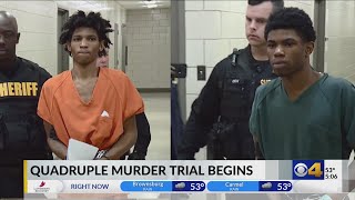 Trial begins for Indianapolis quadruple murder case
