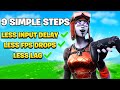 9 EASY Ways To Remove Input Delay + Lag On Console! (Fortnite Tips PS4 + Xbox)