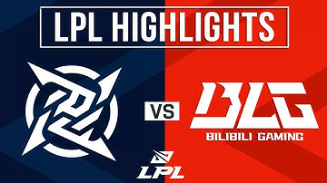 NIP vs BLG Highlights ALL GAMES | LPL 2024 Spring | Ninjas in Pyjamas vs Bilibili Gaming
