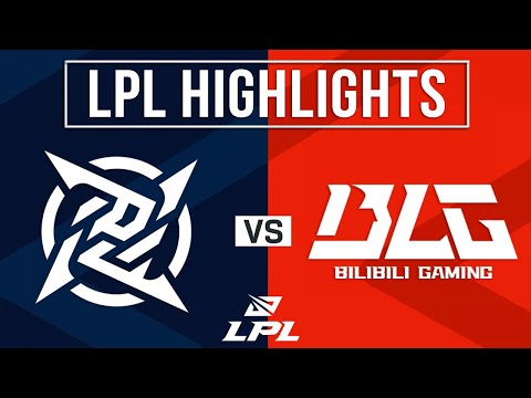 NIP vs BLG Highlights ALL GAMES | LPL 2024 Spring | Ninjas in Pyjamas vs Bilibili Gaming