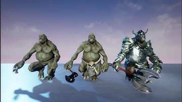 Ogre Unreal Asset