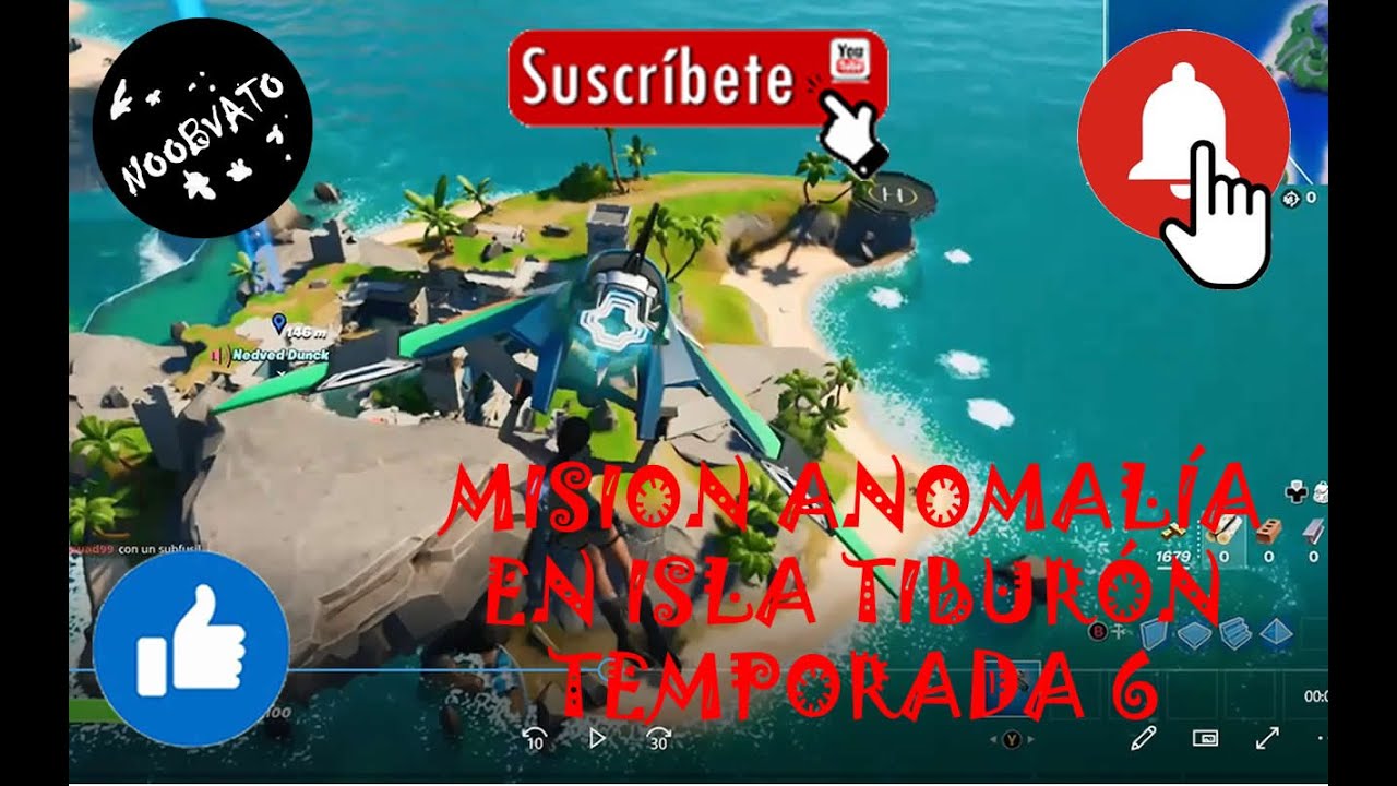 Misión Investigar una Anomalía detectada en Isla Tiburón Temporada 6 Fortnite YouTube Misión Investigar una Anomalía detectada en Isla Tiburón Temporada 6 Fortnite YouTube