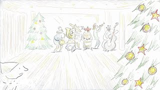 Jazz at Lincoln Center Orchestra - Jingle Bells Animated Video