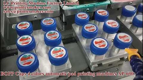 automatic pad printing machines on caps AP 600
