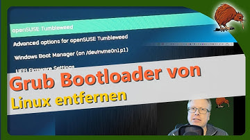 Linux Bootloader GRUB in UEFI-System entfernen