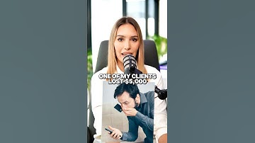 AVOID This Mistake‼️ | How One Of My Clients Lost $5000