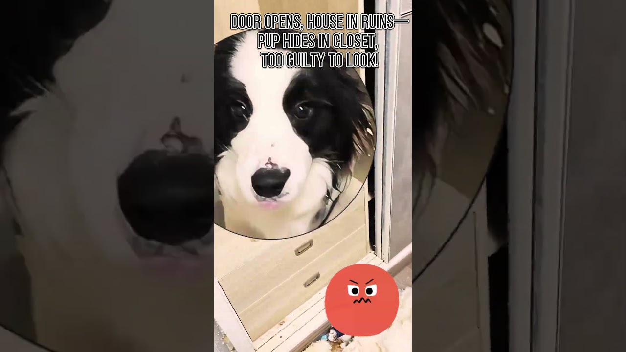 Pup Turned Home into a Mess—But That Guilty Face!