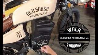 Old Soren Electric Motorcycle Walk Through