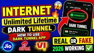 Dark Tunnel How to Use | Dark tunnel internet config file | Dark tunnel app kaise use kare screenshot 5