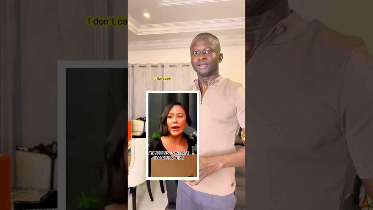 She Says Abortion Is Worst Than Slavery