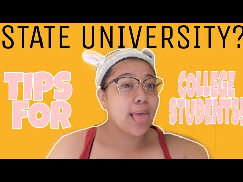 20 TIPS FOR INCOMING COLLEGE FRESHMEN ft. BATANGAS STATE UNIVERSITY! (Philippines)