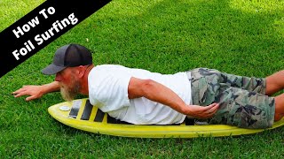 Hydrofoil, Foil Surfing How To: Pop and Wave Selection