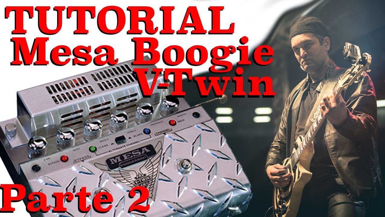 ギター MESA ENGINEERING V-TWIN Review: Mesa Boogie V-twin modo preamp - YouTube
