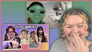 (G)I-dle moments that don't feel real & Funny Moments [mostly Queencard and I Do Era] Reaction