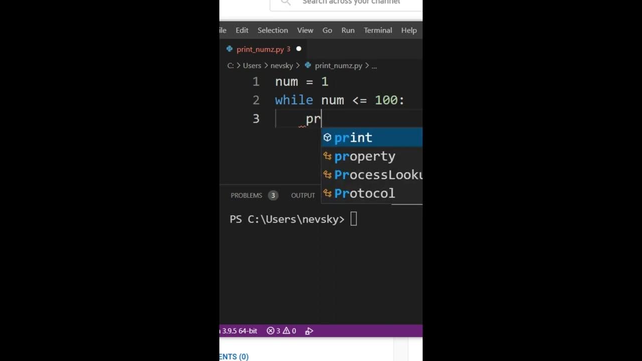 How To Print Numbers From 1 To 100 In Python shorts status how-to-print-numbers-from-1-to-200-shorts-youtubeshorts-coding