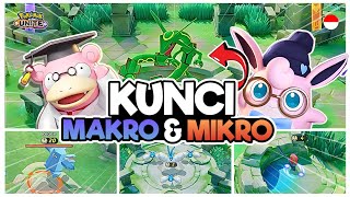 Rahasia Mikro & Makro seluruh role! | Pokemon Unite Indonesia