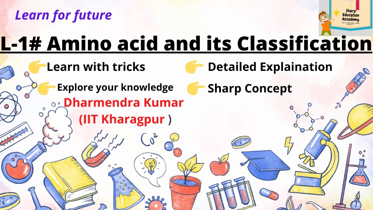 Amino acid and its classification Tricks to remember Properties