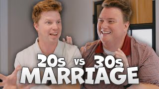 Marriage in your 20s vs 30s