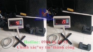 Cân Sàn Công Nghiệp 500kg 1 Tấn 2 Tấn 3 Tấn 5 Tấn XK3190 T7E ⭐️ #Cân Điện Tử Hoàn Khôi